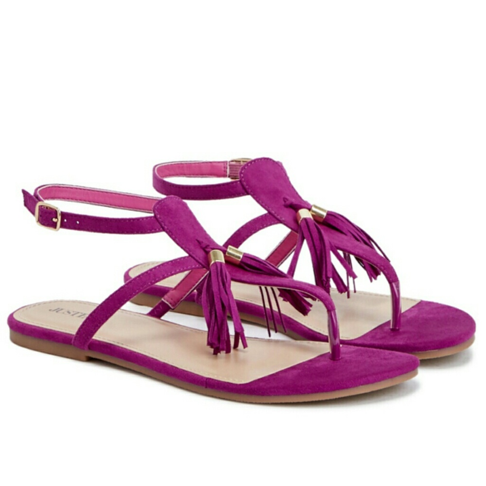 Tassel sandals
