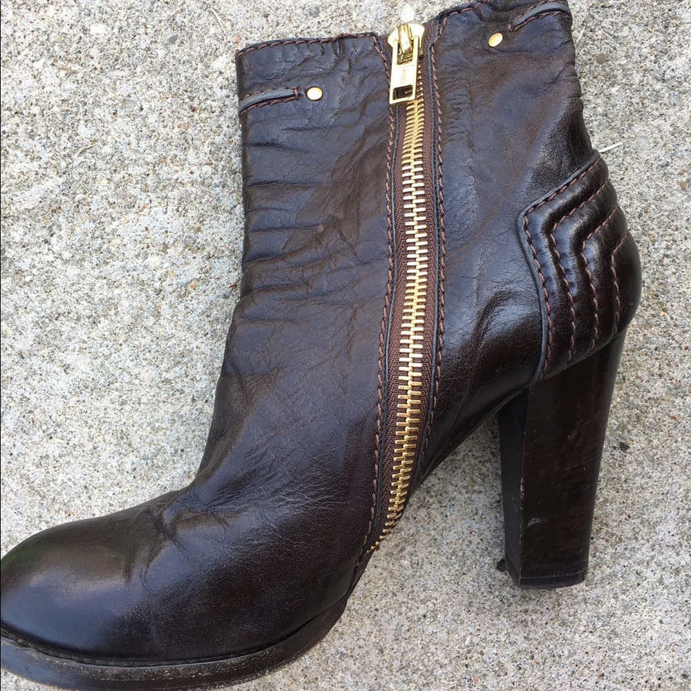 Chloe' ankle boot heels