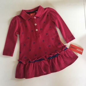 NWT Izod dress. So 6-9mo
