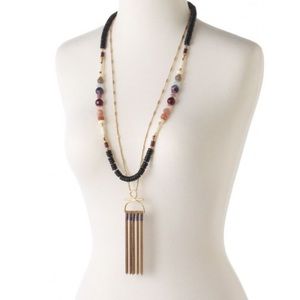 Stella. & Dot Genevieve Tassel Necklace