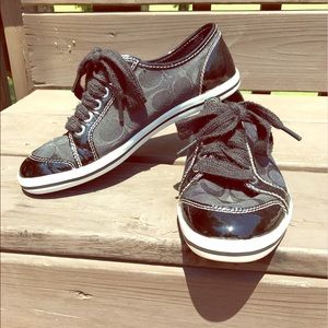 Black Coach Sneakers