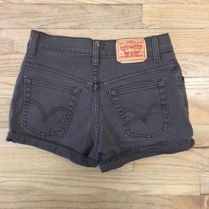 Vintage high waisted Levi's shorts