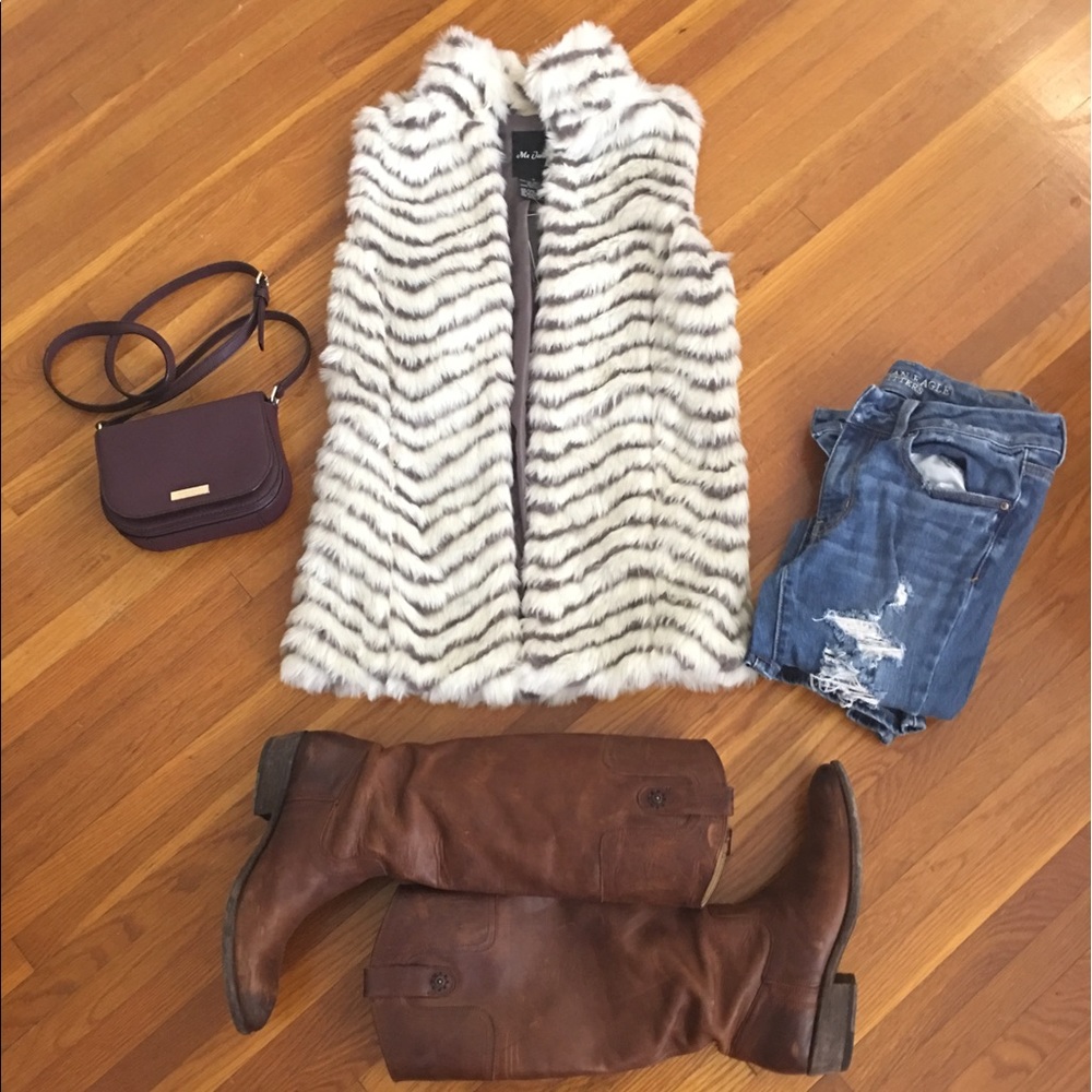 Faux Fur Vest NWT