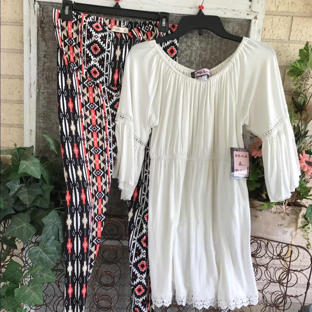 Maternity outfit  Shirt M Leggings M