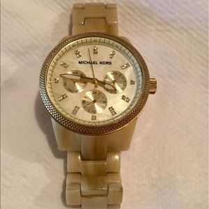 Michael Kors women's watch " mother of pearl"
