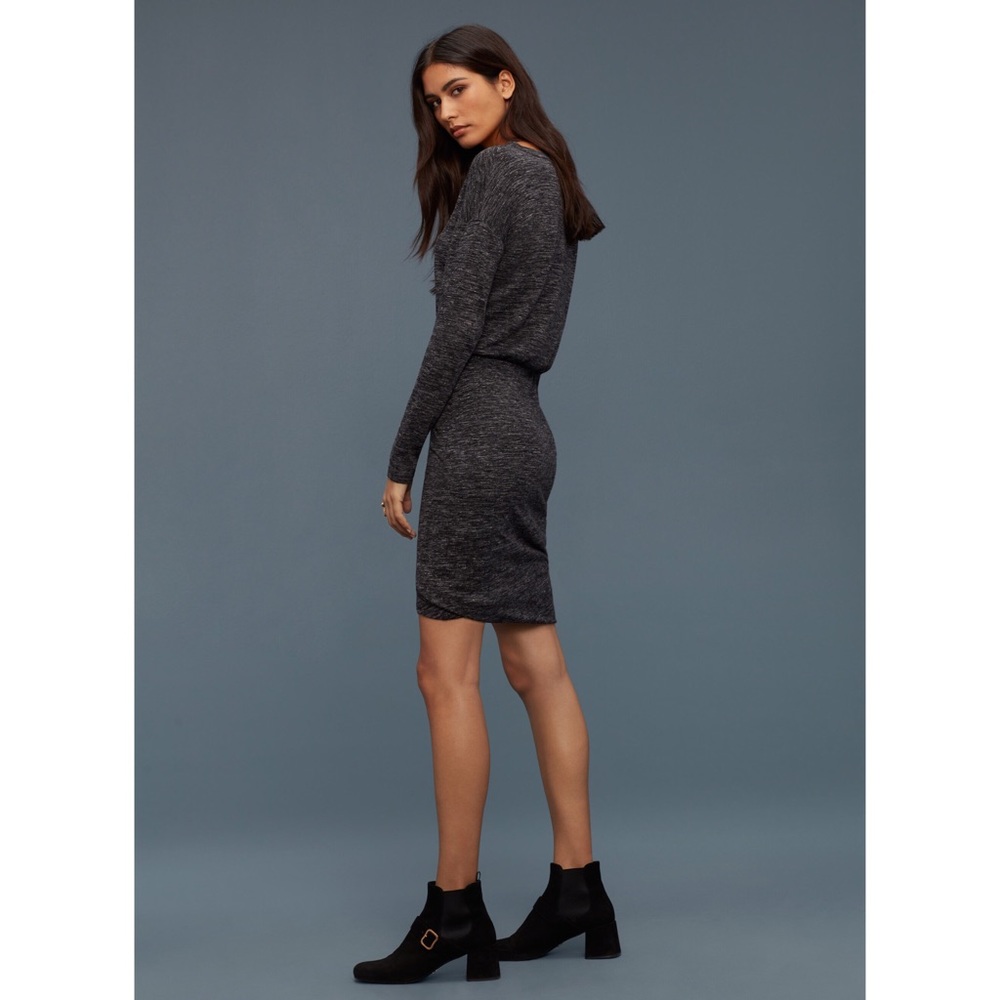 Wilfred Bercot Dress in Heather Black
