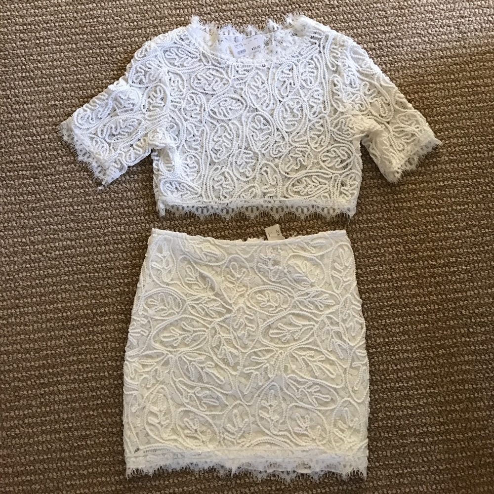 Lace 2 piece set NEW WITH TAGS