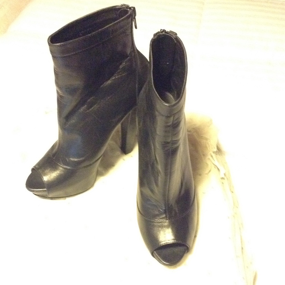 Peep Toe Booties by Aldo