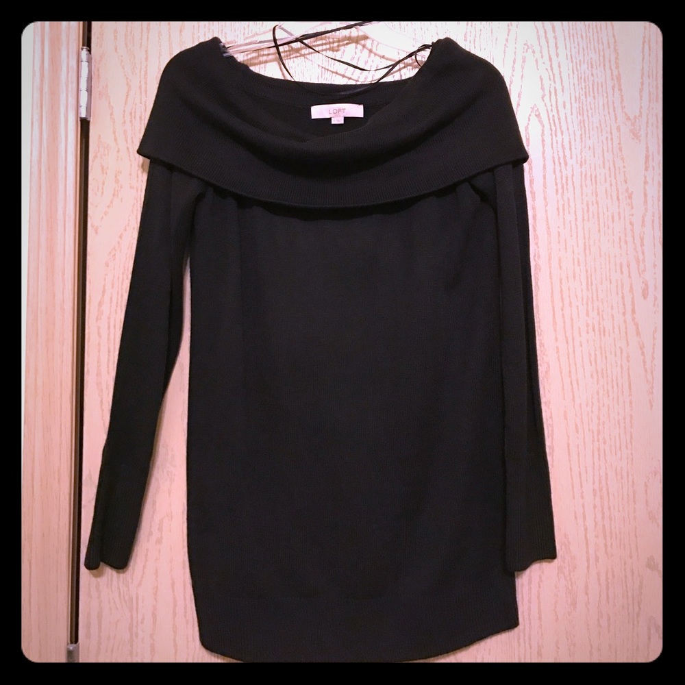 NWOT Ann Taylor Off Shoulder Sweater