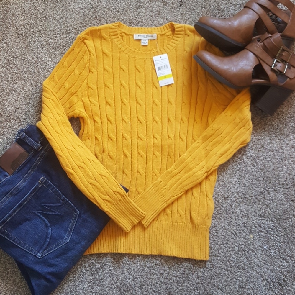 Mustard sweater