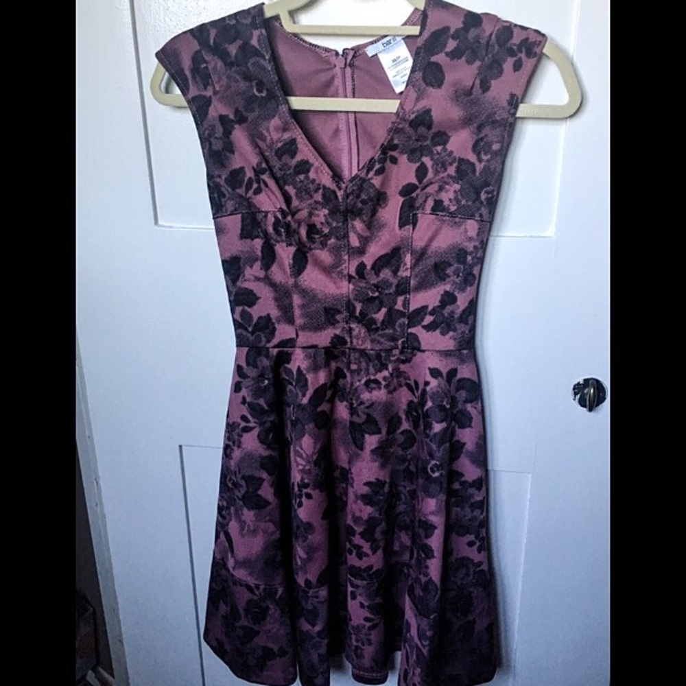 Pink and Black Bar III Dress