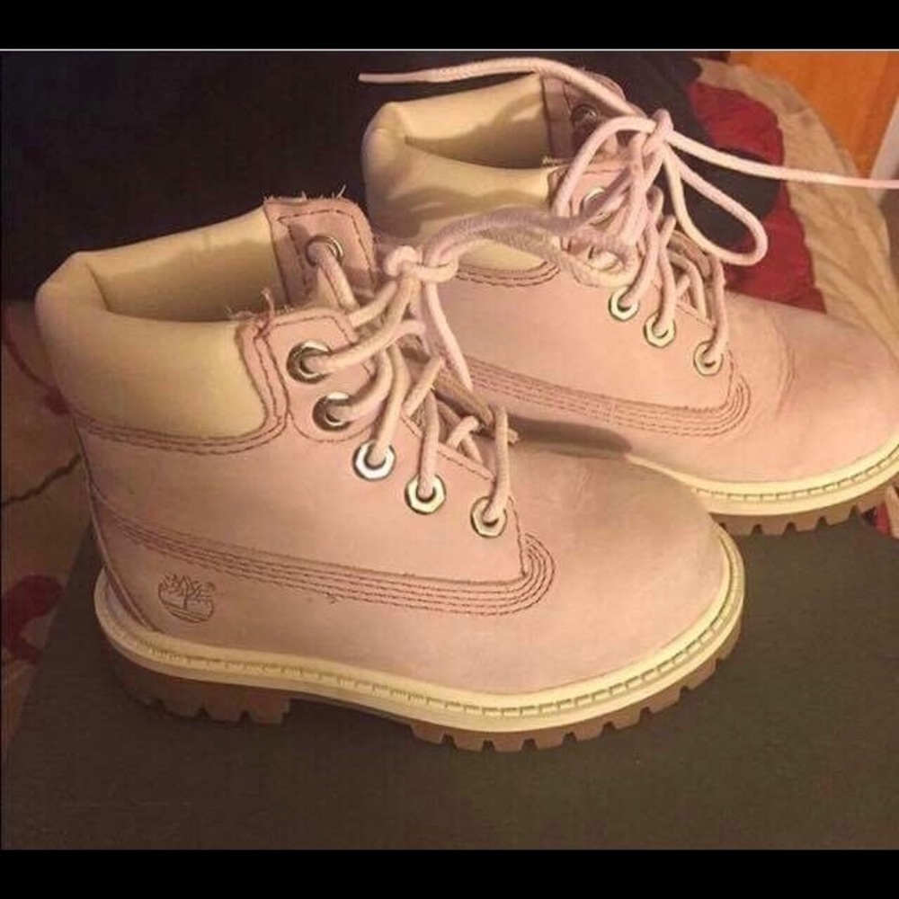 Toddler Size 6 Lavender Timberland Boots