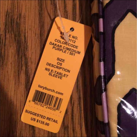 Tory Burch iPad sleeve case. NWT - Picture 2 of 2