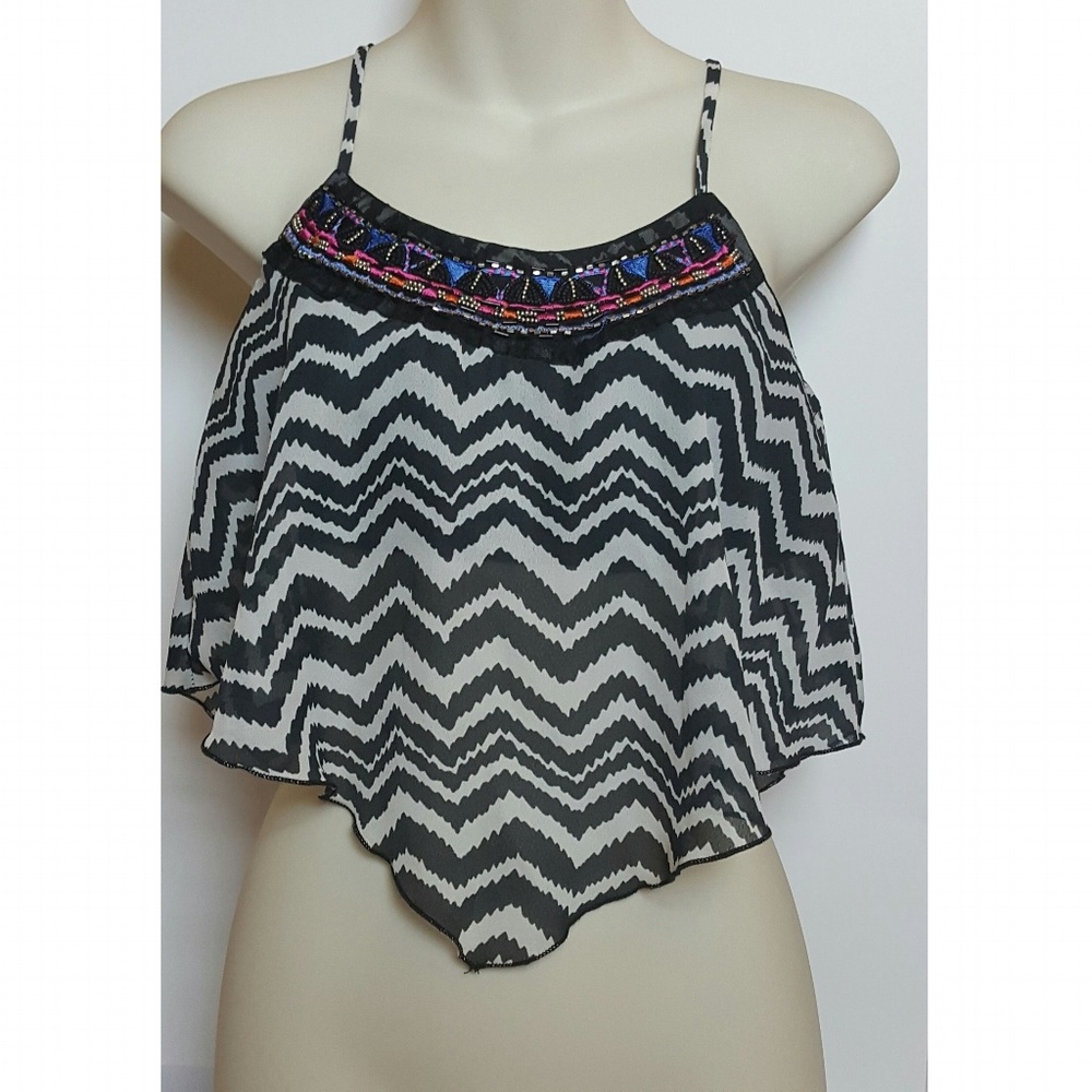 ❤️Charlotte Russe Crop Top, sz. M