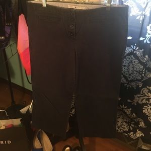 Tommy Hilfiger cropped navy blue trousers