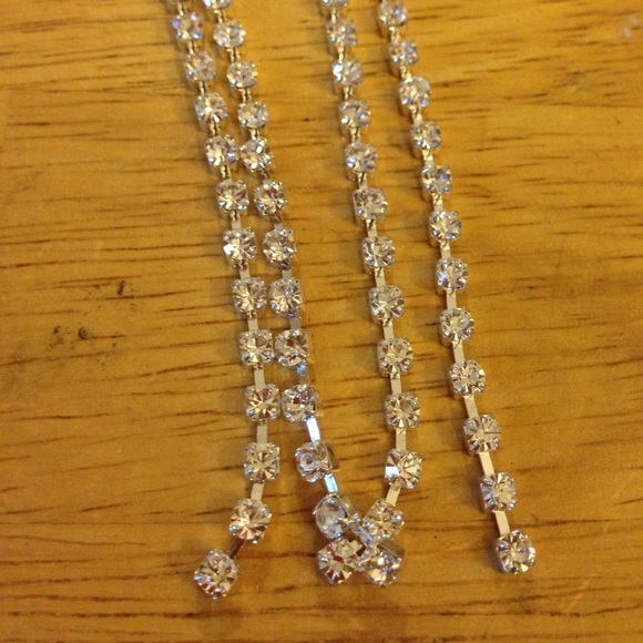 Crystal long earring - Picture 3 of 4