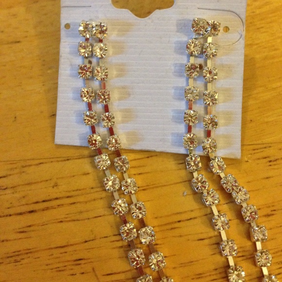 Crystal long earring - Picture 4 of 4