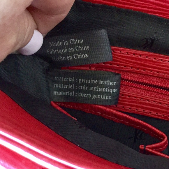 100% GENUINE LEATHER Kenneth Cole Tote! - Picture 3 of 7