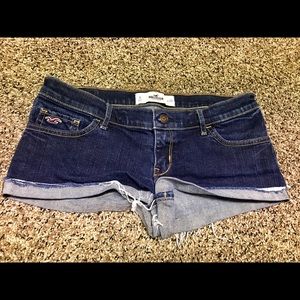 Hollister jean shorts