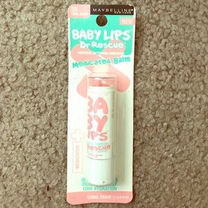 Baby Lips Dr Rescue Coral Crave Medicated Lip Balm