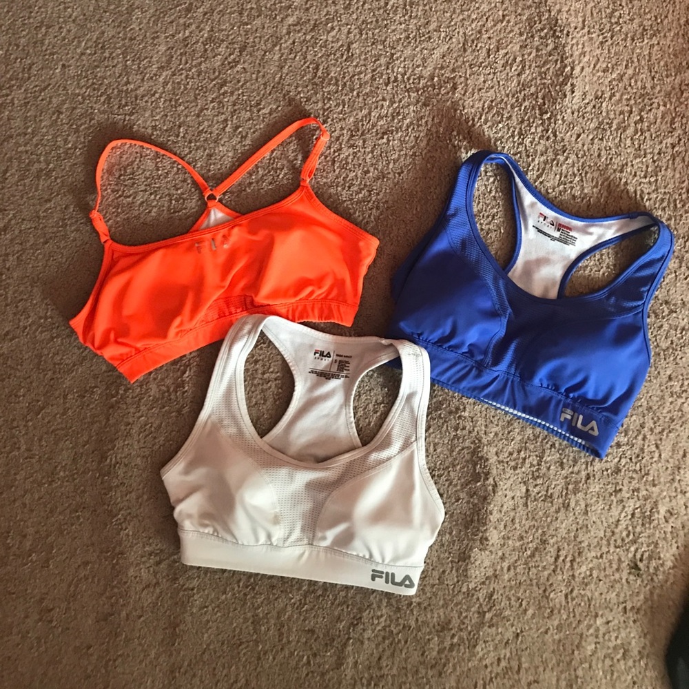BUNDLE! 3 pack of Fila Sports Bras