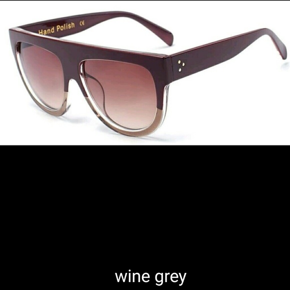 Retro Flat Top Sunglasses - Picture 2 of 7