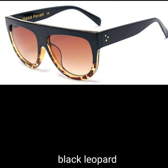 Retro Flat Top Sunglasses - Picture 4 of 7