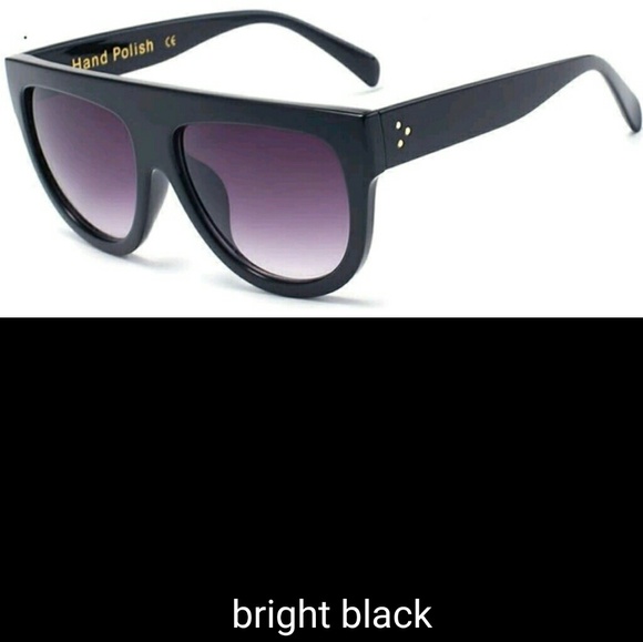 Retro Flat Top Sunglasses - Picture 6 of 7