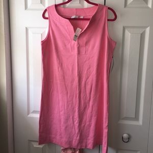 Pink sleeveless dress