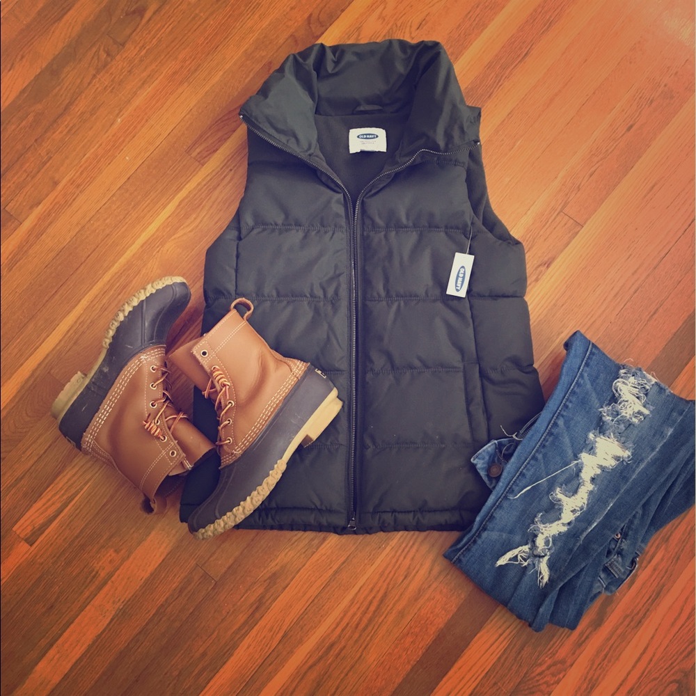 Old navy hunter green vest
