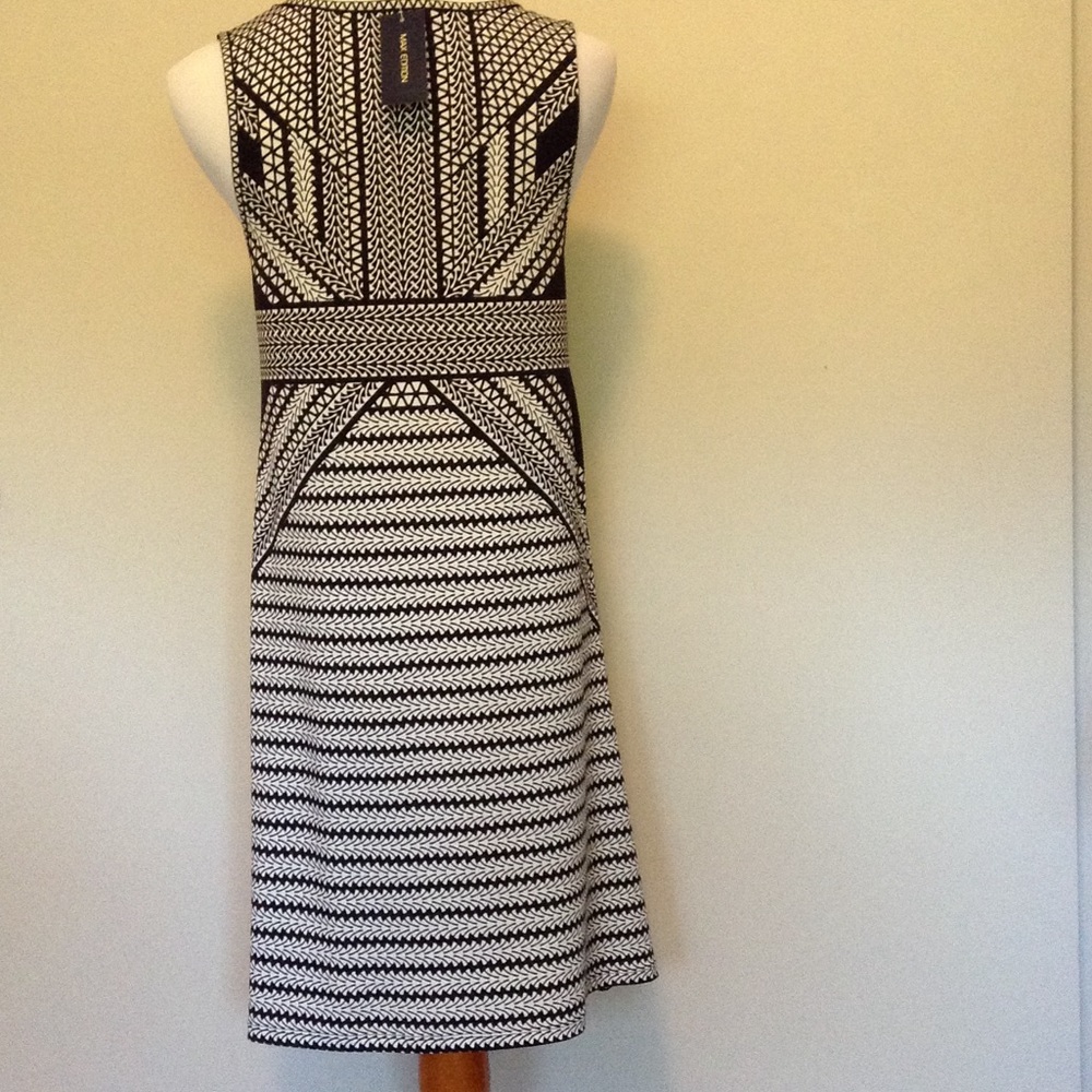 Max Edition Geometric Print Dress - Picture 2 of 3
