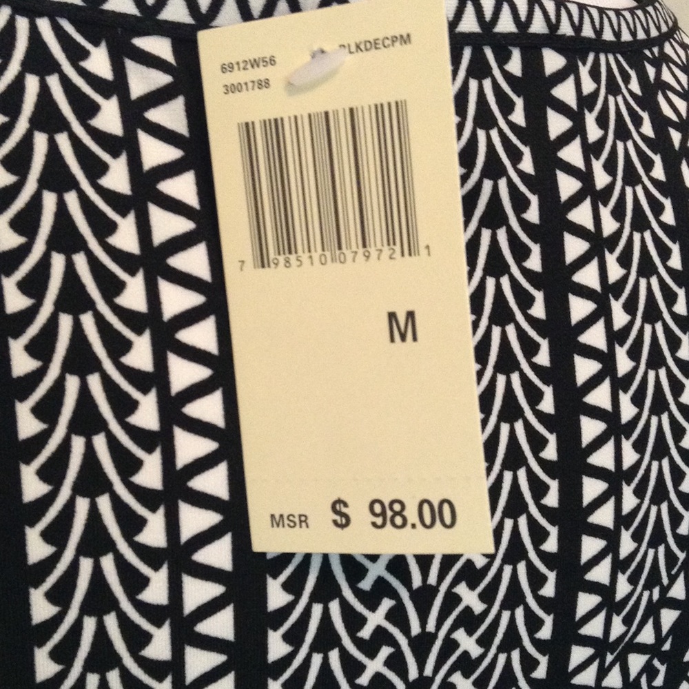 Max Edition Geometric Print Dress - Picture 3 of 3