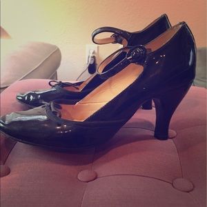 Repetto patent black Mary Janes