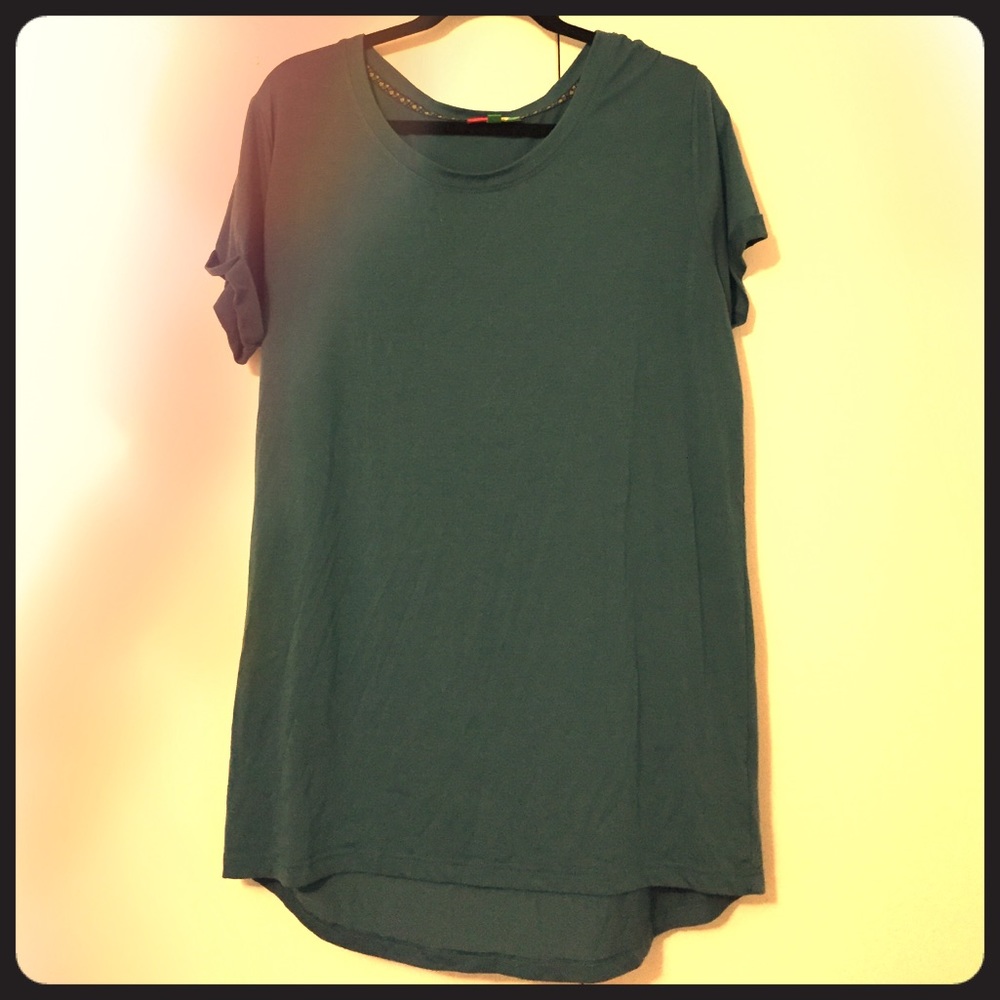 ModCloth Simplicity on a Saturday Tunic Large Teal