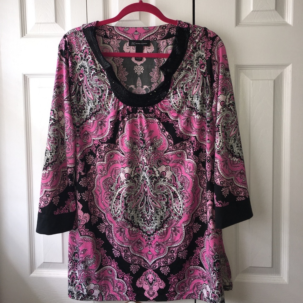 Paisley lightweight tunic