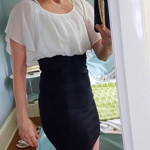 Soprano dress, fun, fitted, comfy, day-into-evenin