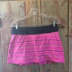 Lululemon pace setter skirt size 6