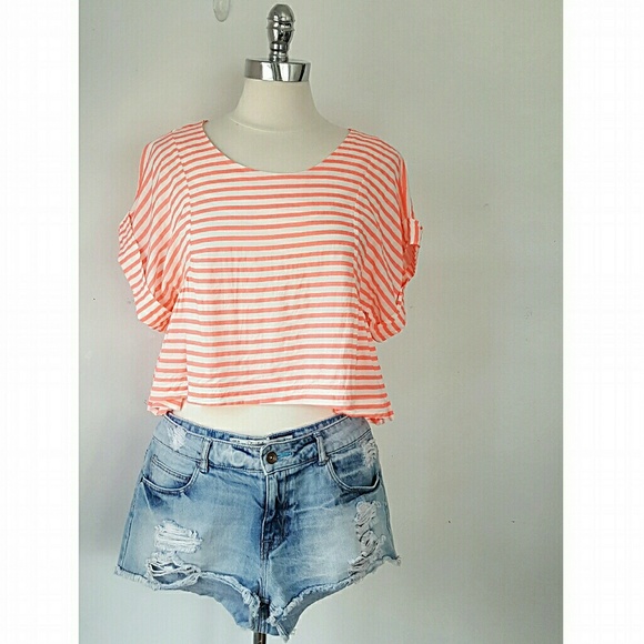 Tops - Bright Stripes Top- SIZE SMALL