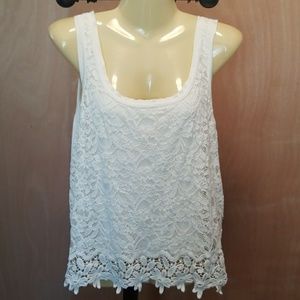 Sweet lace tank
