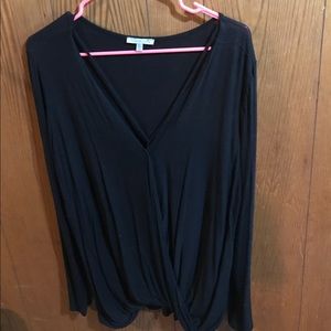 Light weight black long sleeve shirt