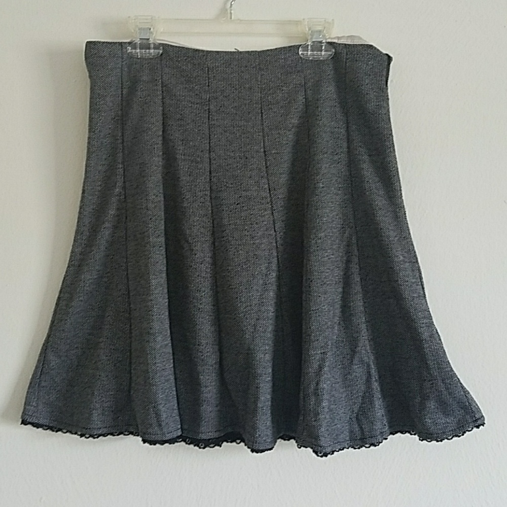 Simple grey skirt