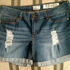 Indigo Rein Jean Shorts