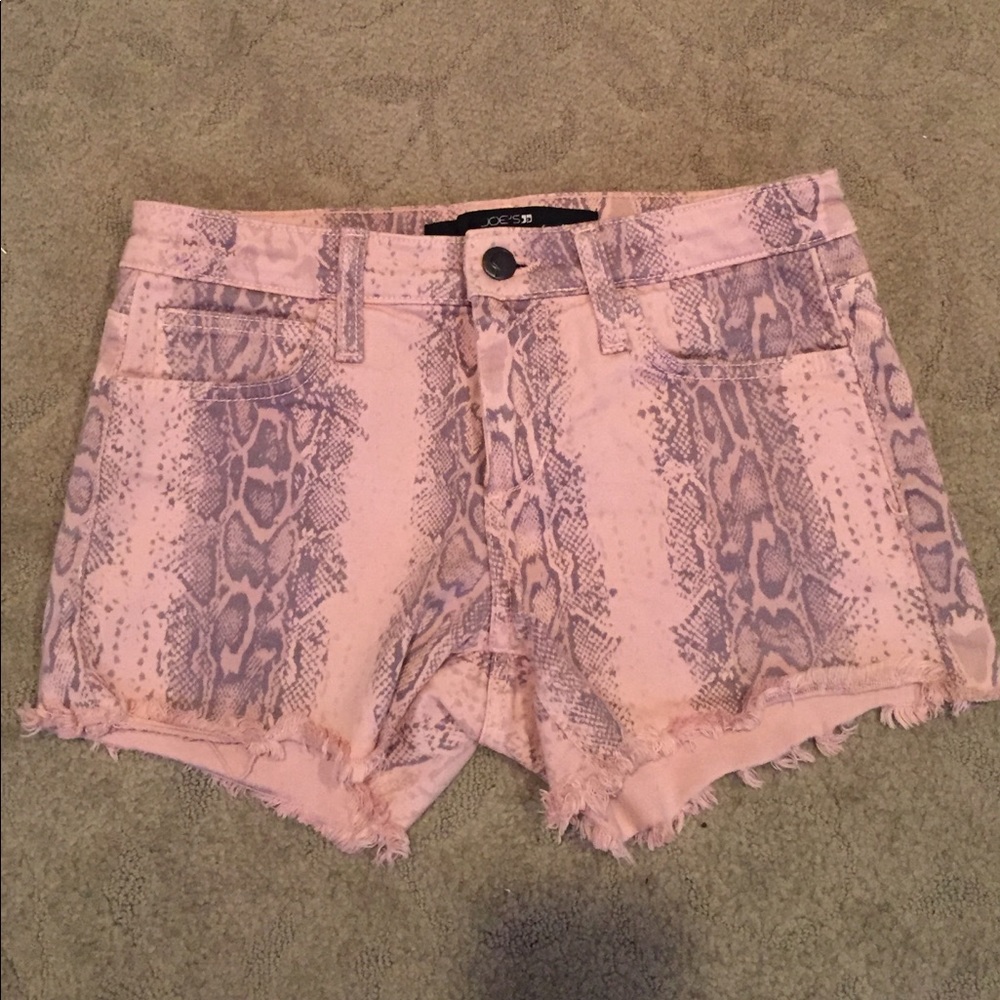 JOES jean shorts with animal print