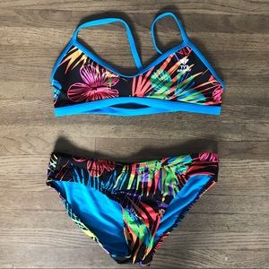 Floral TYR durafast bikini