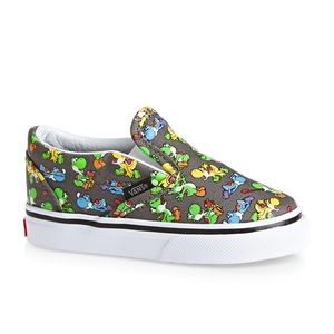 Limited Edition Mario Yoshi Pewter Vans
