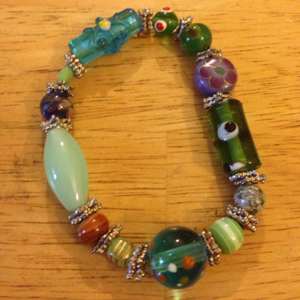 Glass bracelet
