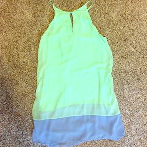Mint & Lilac Shift Dress