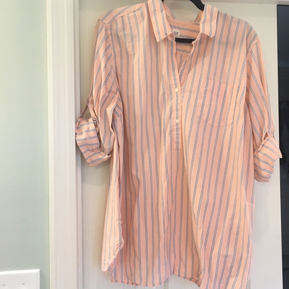 GAP maternity popover tunic sz XL