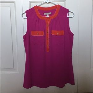 BANANA REPUBLIC SLEEVELESS BLOUSE