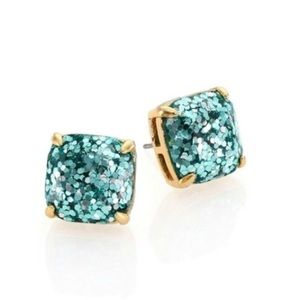 🌊 Aqua Kate Spade Studs